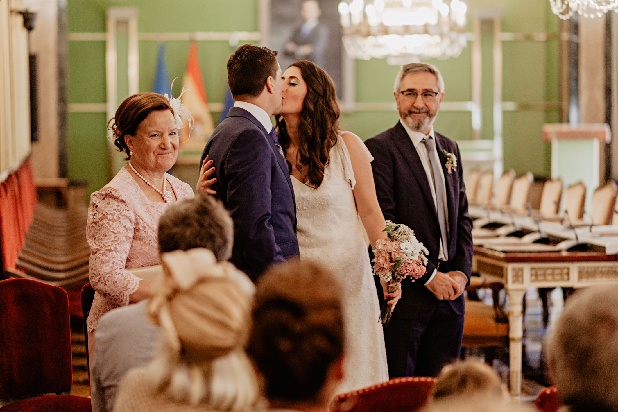 Boda en el Ayuntamiento de Oviedo