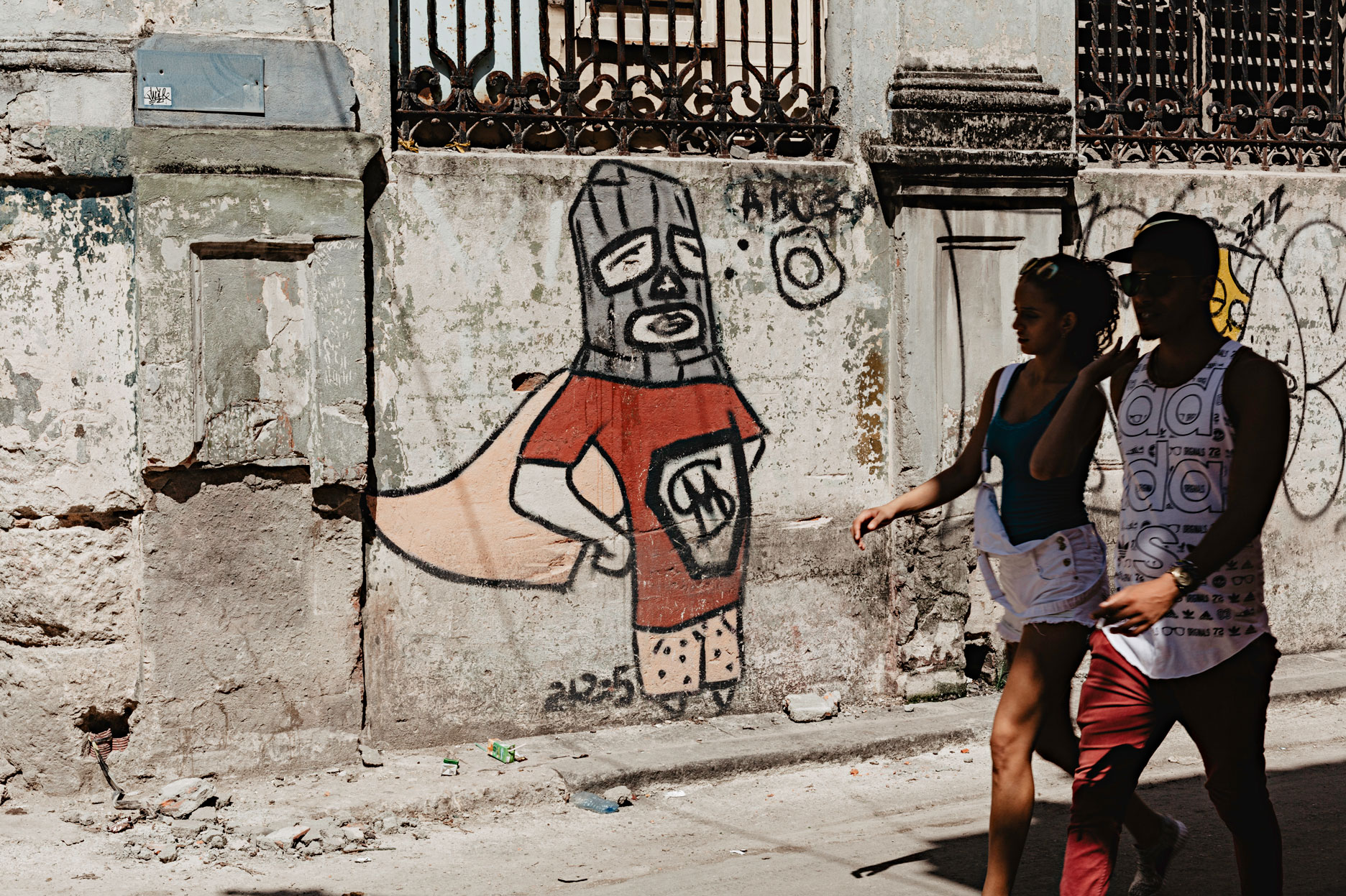 Graffitis en Cuba