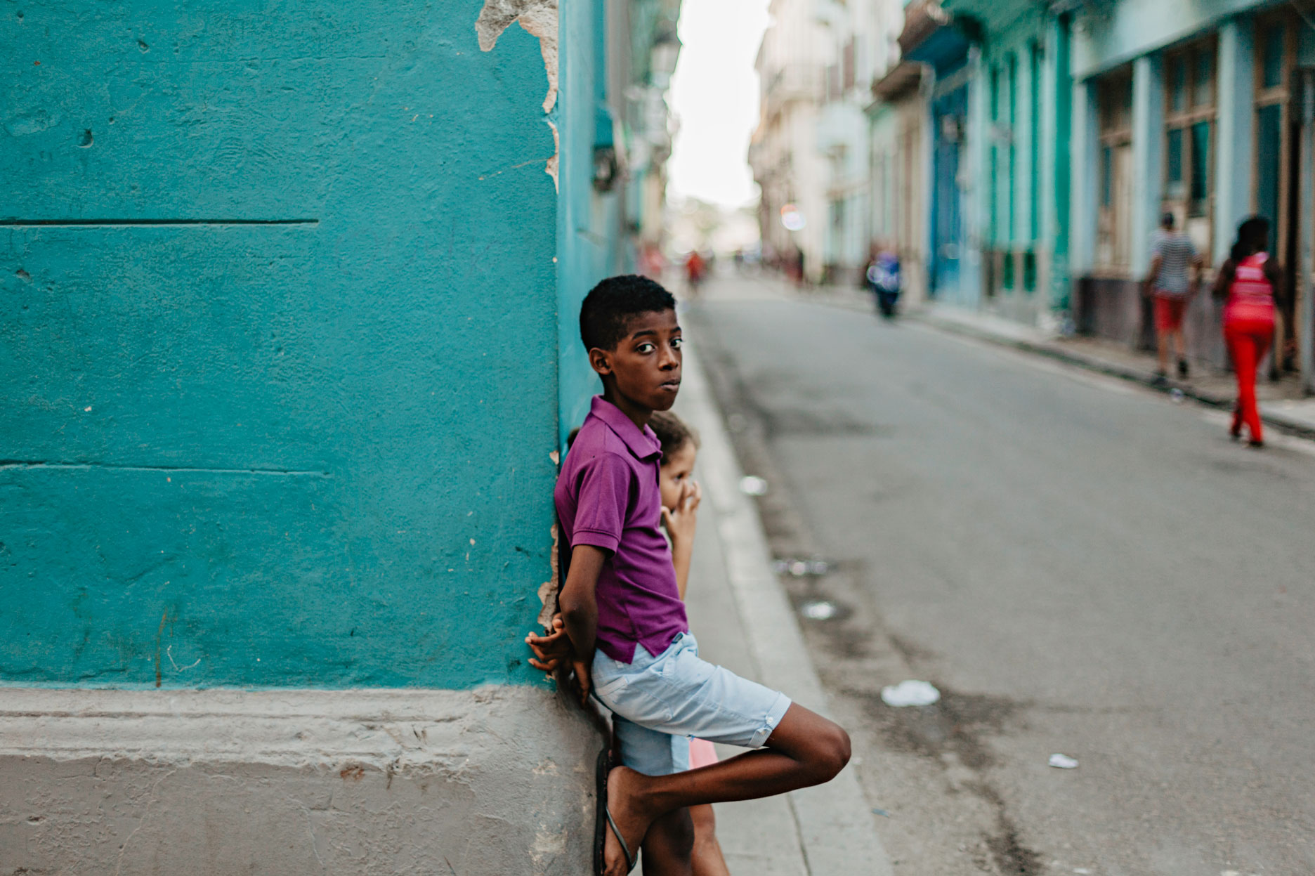 Niños en La Habana