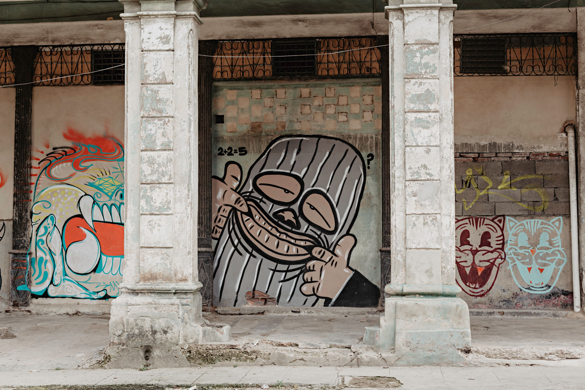 Foto de Graffiti en Cuba