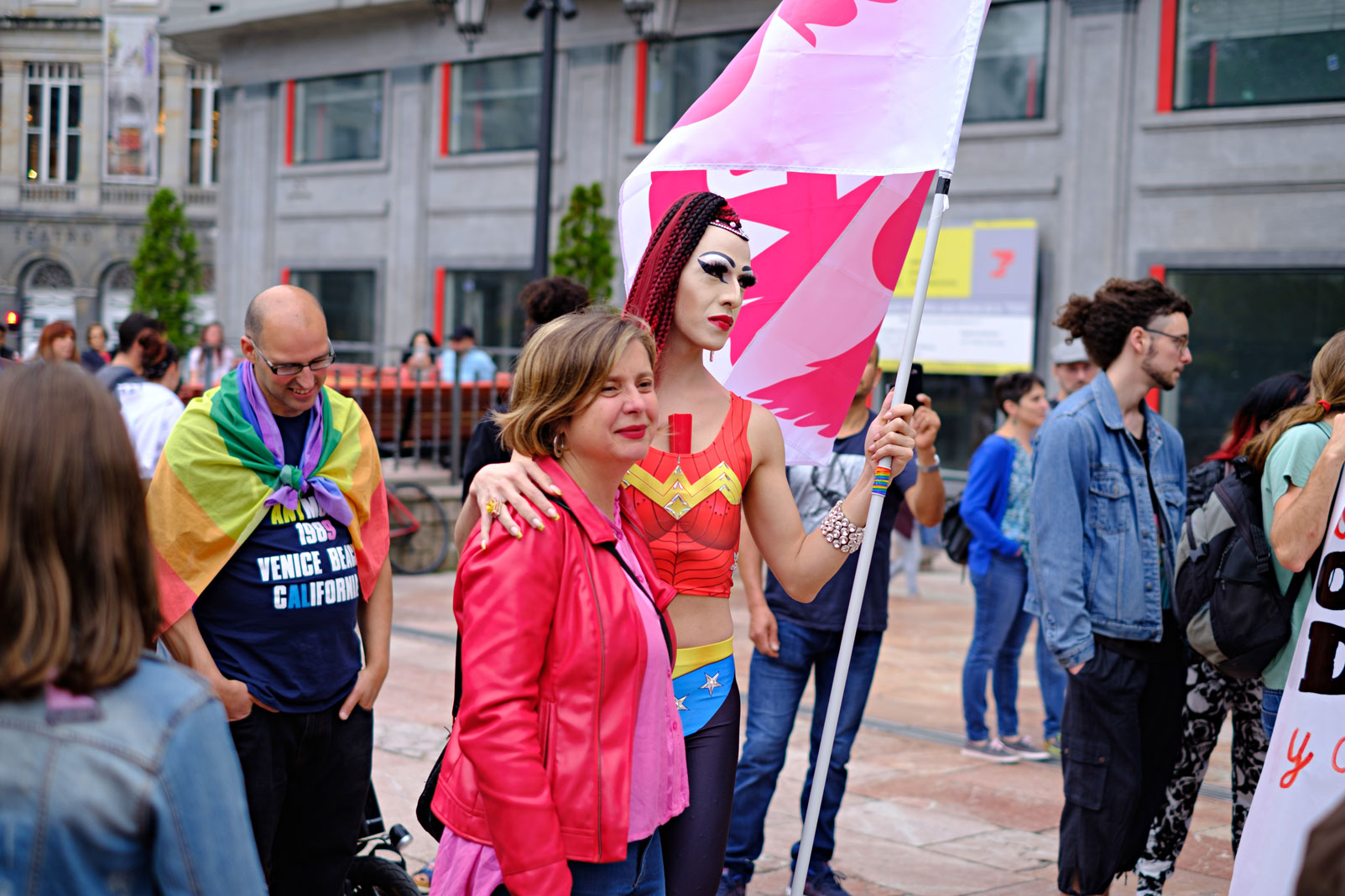 Manifestación en Oviedo