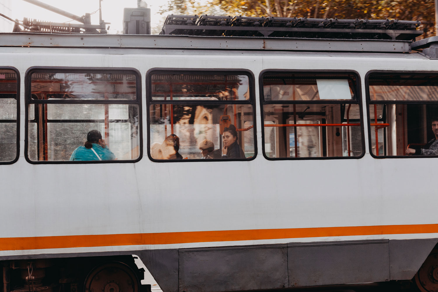 Bucarest tram